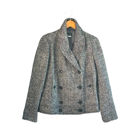 J. CREW | Wool Alpaca Double Breasted Town Coat 12 - Picture 2 of 9